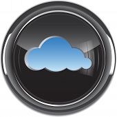 picture of clouds  - Cloud computing icon - JPG 