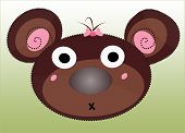 Girly Brown Bear