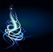 picture of holidays  - Modern abstract christmas tree - JPG 