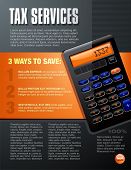 foto of currency  - Colorful brochure for finance  - JPG 