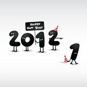 foto of holidays  - Funny 2012 New Year - JPG 