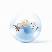 stock photo of currency  - Currency signs  - JPG 