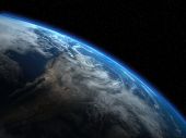image of earth  - High quality 3d render of the planet Earth - JPG 