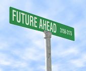 picture of future  - a photo of a themed street sign with future ahead - JPG 