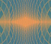 Abstract Background Circles Blue