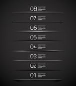 image of web  - Set of modern web box shadows and dividers - JPG 