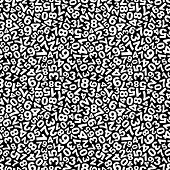 picture of zero  - Seamless pattern with numbers - JPG 
