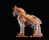 pic of trojan  - The Trojan Horse in the town of Canakkale Turkey - JPG 