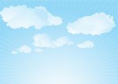 stock photo of blue sky  - Clouds - JPG 