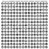 business and financial icons