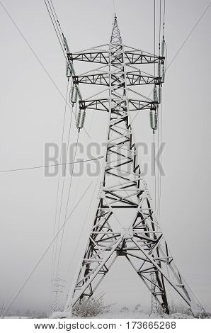 Poster: Power line column