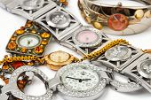 stock photo of watch  - Group of woman watches  - JPG 