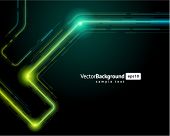 picture of technology  - Abstract retro technology microchip vector background - JPG 