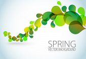 pic of abstract  - Spring Abstract floral background with place for your text - JPG 