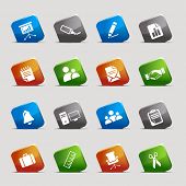 pic of handshake  - Cut Squares  - JPG 