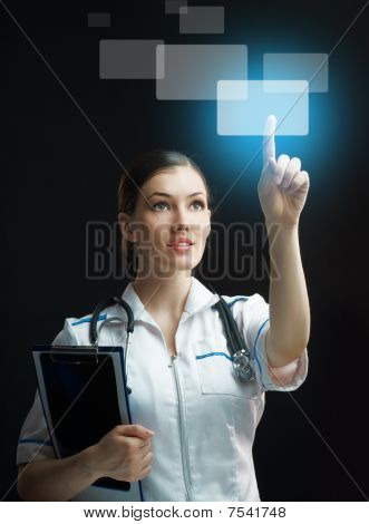 Picture or Photo of Successful person making use of innovative technologies