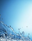 stock photo of water  - water splash - JPG 