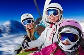 stock photo of sports  - Skiing - JPG 