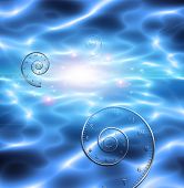 stock photo of time  - Time Space Fabric - JPG 