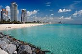 image of beach  - South Beach Miami - JPG 