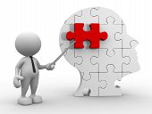 image of puzzle  - 3d people  - JPG 