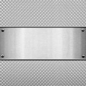 image of metal  - metal template background - JPG 