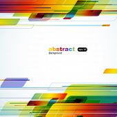 picture of technology concept  - Abstract technology lines vector background - JPG 