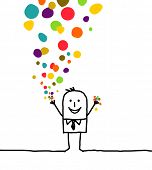 picture of drawn  - hand drawn cartoon character  - JPG 