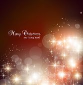 picture of illustration  - Elegant Christmas background with snowflakes and place for text - JPG 