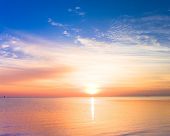 picture of sunset  - sunset - JPG 