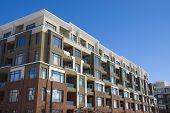 picture of buildings  - Tall apartment building in Calgary - JPG 