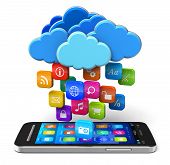 pic of business concept  - Cloud computing and mobility concept - JPG 