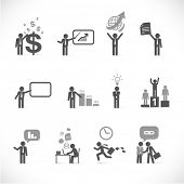 picture of money  - Business man metaphors  - JPG 