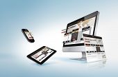 stock photo of network  - Web design concept for promotion - JPG 
