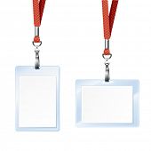 picture of latch  - blank badge for id card - JPG 