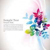 stock photo of abstract  - abstract flora background 09 - JPG 