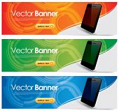 stock photo of technology concept  - vector website headers - JPG 