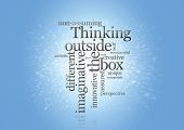 picture of teamwork  - Thinking outside the box - JPG 