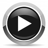 foto of play  - play icon - JPG 