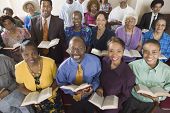 image of religion  - African American Congregation - JPG 