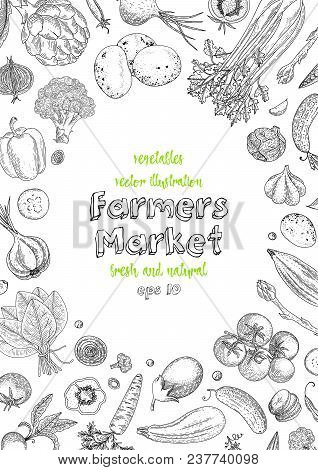 Poster: Farmers Market Menu Design Template