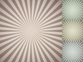 foto of burst  - Abstract vintage colored sun burst background - JPG 