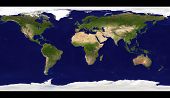 pic of map  - Big size physical world map illustration - JPG 