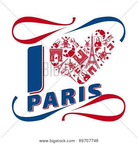 Poster: I love Paris
