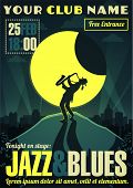 picture of blue  - Jazz and blues poster - JPG 