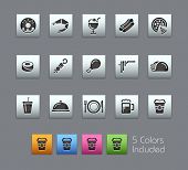 stock photo of food  - Food Icons  - JPG 