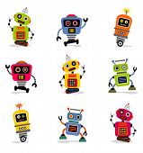 pic of science  - cute little robots set 2 - JPG 