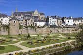 picture of france  - The historic city of Vannes in Brittany - JPG 