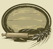 image of restaurant  - vector wooden sign for food and restaurant related concepts - JPG 