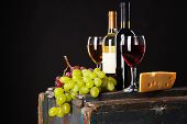 stock photo of black  - Wine - JPG 